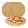 Picų serviravimo lentos Relaxdays 10046302.0, 4 vnt, Ø 32 × 1,5 cm