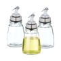 Pilstymo butelių rinkinys Relaxdays, 3 vnt., po 200 ml, 7 × 14 × 7 cm