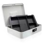 Money box Bituxx, 5 coin compartments, 300 × 240 × 90 mm