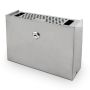 Hanging ashtray, silver color