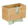 Popierinių rankšluosčių dozatorius Relaxdays, H2 dydis, 27 × 16 × 13 cm