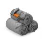Set of 3 dog blankets 127x102cm., gray