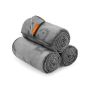 Set of 3 dog blankets 203x152cm., gray