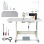 Industrial sewing machine VEVOR JK9808T, 550 W, >5000 rpm, 133 × 65 × 60 cm