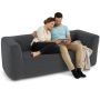 Pripučiama dvivietė sofa, dviem asmenims, 184 × 79 × 67 cm