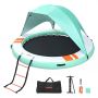 Inflatable floating platform VEVOR CD305T, round, Ø 3.05 × 0.15 m