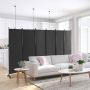 Privatumo pertvara, 6 paneliai, 14 ratukų, 132 × 12 × 68 col