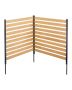 Ограждение для приватности VEVOR DUSGD2417, 2 панели, 110 × 98,2 × 108,5 см