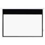 Projector screen, 100 inch, 16:9, White, 247 × 168 × 7.5 cm