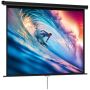 Projector screen, 4:3, 84 inch, Black, 171 × 128 cm