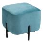 Pouf Homcom 44.5x44.5x41.5cm., white/black