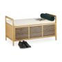 Pufas Relaxdays, L dydis, 1 vnt, 93,5 × 50 × 48 cm