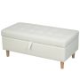 Pouf with storage compartment, 84 l, 115 × 43 × 50 cm