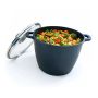 Puodas su stikliniu dangčiu Relaxdays, 10 l, Ø 28 × 20 cm