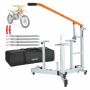 Manual motorcycle tire changer VEVOR ZG-CZJ-03, 4 tire blades, 830 × 675 × 745 mm