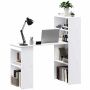 Desk Homcom 120x55x120cm., white