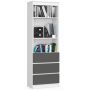Shelf NORE R60, white/gray
