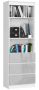 Shelf NORE CLP R60, white/light gray