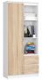 Shelf NORE CLP R80, white/oak
