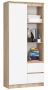 Shelf NORE CLP R80, oak color /, white color