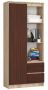 Shelf NORE CLP R80, oak/dark brown
