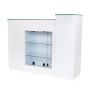 Reception desk Gabbiano, with cabinets