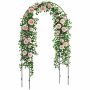 Rose arch, 4 stakes, 140 × 40 × 240 cm
