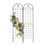 Rožių grotelės Relaxdays 10041749.0, 2 vnt, 50 × 180 × 1,5 cm