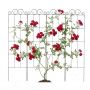 Rožių grotelės Relaxdays 10053007.0, 4 vnt, 30 × 116 × 0,5 cm