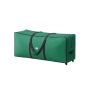 Christmas tree storage bag 122x40x51cm., green/black