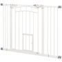 Safety gate for dogs PawHut 100x76cm., white