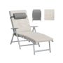 Saulės gultas SONGMICS GCB024GZ02, 58 × 183 × 97 cm