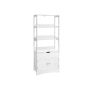 Vertical cabinet 60 x 32.5 x 154 cm with 3 open compartments