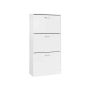 Shoe cabinet, 3 doors, white