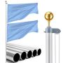 Sectional flagpole VEVOR UP-QGTJ20
