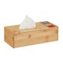 Servetėlių dėžutė Relaxdays, 2 papildomi skyriai, 9 × 30,5 × 14,5 cm