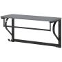 Wall-mounted clothes rack, 5 hooks, 70 × 35.4 × 25 cm