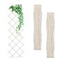 Sieninės grotelės vijokliniams augalams Relaxdays 10048819.0, 3 vnt, 180 × 60 × 1,5 cm