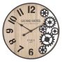 Sieninis laikrodis Grand, Ruda ir juoda, Ø 60 × 4,5 cm