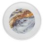 Sieninis laikrodis MIRROR GREY, Ø 60 × 5 cm
