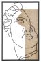 Sieninis skydas DAVID A, 50 × 80 × 2 cm