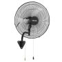 Wall fan VEVOR AMX-IWFAC220-20, 3 speeds, Black, Ø 50 × 80 cm
