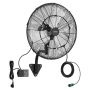 Wall fan VEVOR FOW-20-S, with fog generator, 560 × 330 × 560 mm