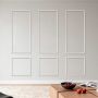 Wall panel set VEVOR JX36#-L1920, 3 pcs, white, 61 × 137 + 61 × 61 cm