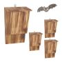 Šikšnosparnių viešbutis Relaxdays, 1 vnt, 34 × 22,5 × 12,5 cm
