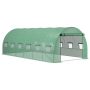 Greenhouse film, 12 windows, Green, 600 × 200 × 300 cm