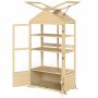 Greenhouse, 4 shelves, 100 × 178 × 56.5 cm