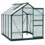 Greenhouse Outsunny 190x252x201cm., green color