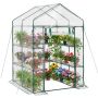 Greenhouse VEVOR 1.4 × 1.4 m(2) PVC, 10 shelves, 137 × 196 × 137 cm