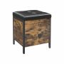 Seating area with folding lid LSB50BX, brown/black
